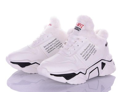 Кроссовки женские зима Violeta (36-40) 120-22 white (зима)
