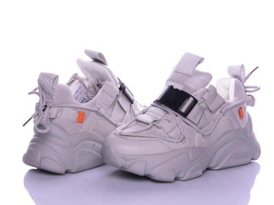 Кроссовки женские зима Violeta (36-41) 166-50 grey (зима)