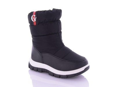 Дутики детские Lion (31-36) A786-7-7 black (зима)