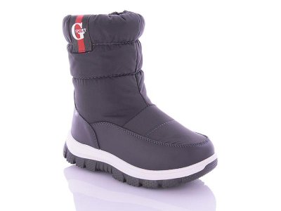 Дутики детские Lion (31-36) A786-7-7 grey (зима)