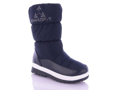 Дутики женские Lion (36-41) A789-9 blue (зима)