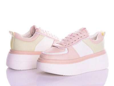 Кроссовки женские зима Violeta (36-41) 166-60 pink (зима)
