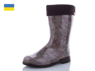 Сапоги женские Lenase (37-40) 1 Teen пиксель (деми)
