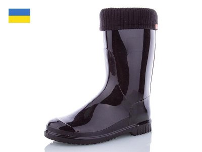 Сапоги женские Lenase (37-40) 1 Teen черный (деми)