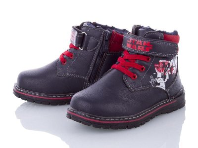 Ботинки детские зимние для мальчиков Xifa kids (26-31) F6056-2 (зима)