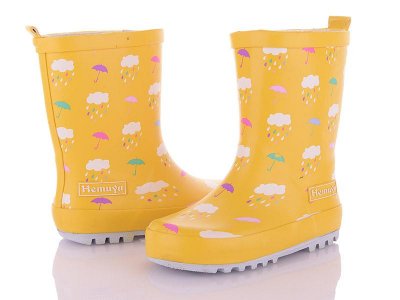 Сапоги детские для девочек Class-shoes (25-30) HMY213 yellow (деми)