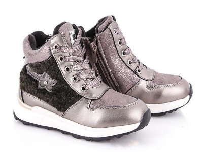 Ботинки детские зимние для девочек BBT (27-32) H1509-1 (зима)