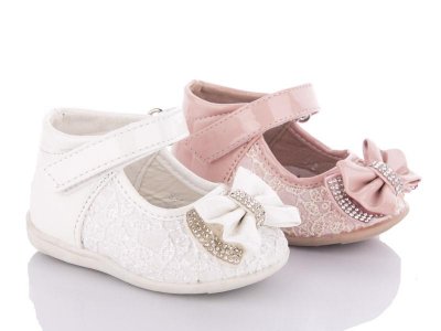 Пинетки детские Eurobaby (18-24) S18 pink-white mix (деми)