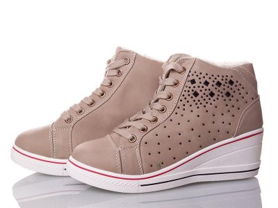 Ботинки женские зима Zoom (36-41) 253A beige (зима)