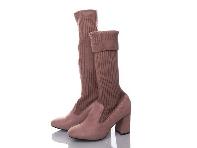 Сапоги женские Zoom (36-41) MC86 d.pink (деми)