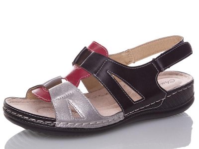 Босоножки женские Chunsen (41-43) W108D-1 батал (лето)