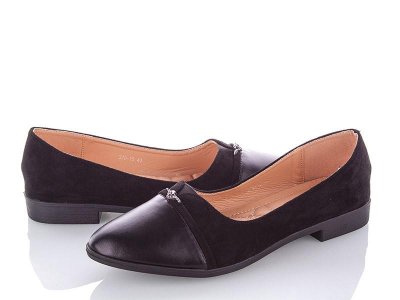 Туфли женские Бабочка (40-43) 370-15 батал (деми)