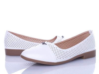 Балетки женские Бабочка (41-43) 380-7 батал (лето)
