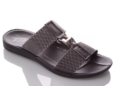 Шлепанцы мужские DeMur (40-45) MH grey (лето)