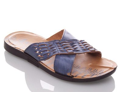 Шлепанцы мужские DeMur (40-44) MN30 blue (лето)