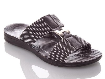 Шлепки подростковые DeMur (36-40) PH-grey (лето)