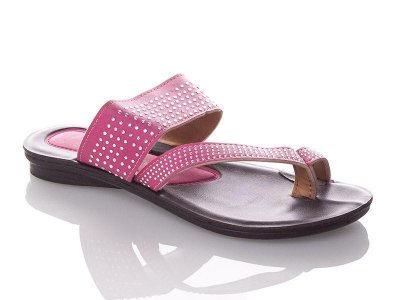 Шлепки женские DeMur (36-40) WLinda-fuchsia (лето)