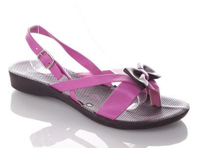 Босоножки женские DeMur (37-41) WMona-bant-fuchsia (лето)