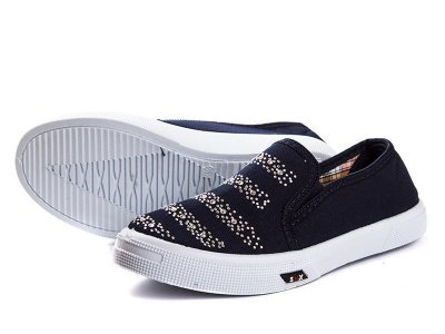 Слипоны детские DeMur (26-30) G2850-001-zebra-blue (деми)