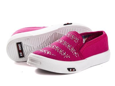 Слипоны детские DeMur (26-30) G2850-001-zebra-fucsh (деми)