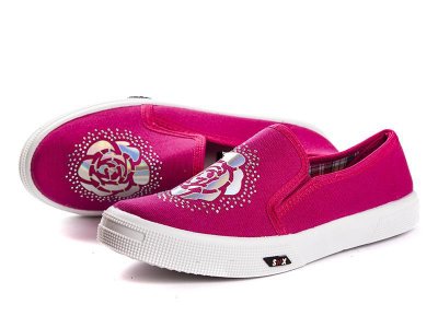 Слипоны детские DeMur (31-35) G2850-01-roza-fucshia (деми)