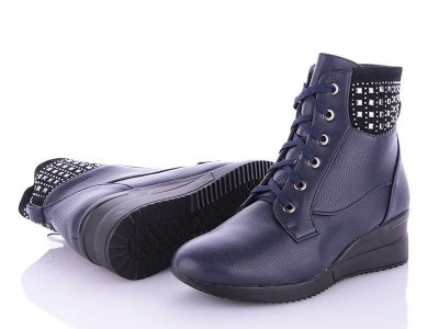 Ботинки женские зима Shamilu (36-41) 690-7 blue (зима)