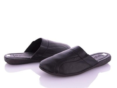 Тапочки мужские DeMur (41-45) 7575 black (деми)