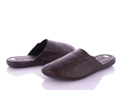 Тапочки мужские DeMur (41-45) 7575 brown (деми)