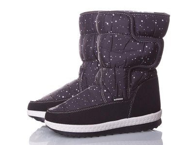 Сапоги женские зима DeMur (36-41) KTV112 black (зима)