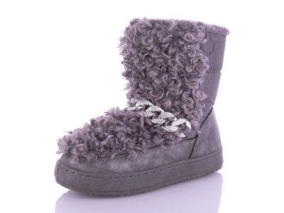 Угги (UGG) женские DeMur (36-41) V-20-607-grey (зима)