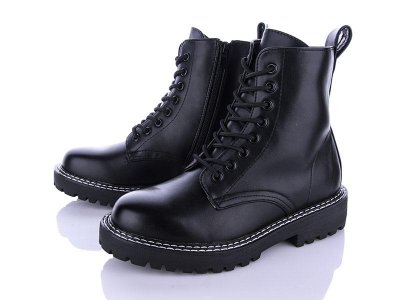 Ботинки женские Gollmony (36-41) 2109 black (деми)