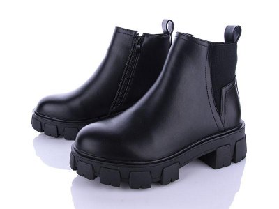 Ботинки женские Gollmony (36-41) 2102 black (деми)