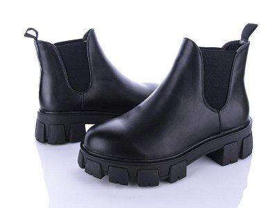 Ботинки женские Gollmony (36-41) 2107 black (деми)