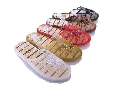 Тапочки женские BBT (36-41) A2 mix (лето)