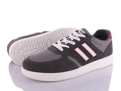 Кроссовки мужские OkShoes (41-44) K05 grey (деми)
