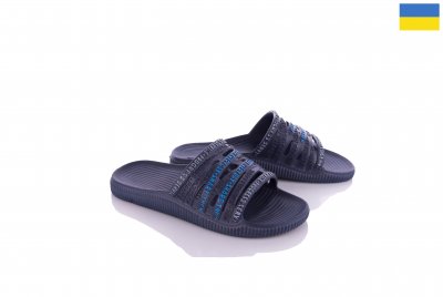 Тапочки женские Slipers (36-41) 131 темно-синий (лето)