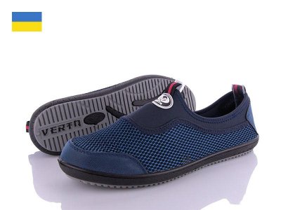 Слипоны мужские Paolla (41-45) Verta Т3 синий (лето)