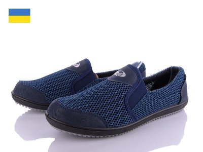 Слипоны мужские Paolla (41-45) Verta Т6 синий (лето)
