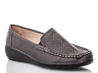 Мокасины женские Nayasitun (37-42) 601 grey (деми)