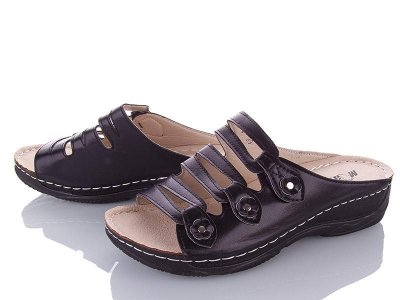Шлепки женские Nayasitun (40-43) B6106-4 батал (лето)