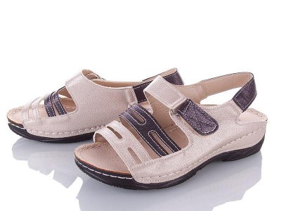 Босоножки женские Nayasitun (40-43) B6106-6 батал (лето)