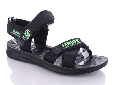 Босоножки подростковые Goldstar (36-41) 22173 green (лето)