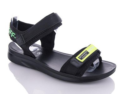 Босоножки подростковые Goldstar (36-41) 22185 green (лето)