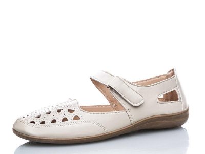 Женская обувь больших размеров Brother (41-44) 261-1 beige (лето)