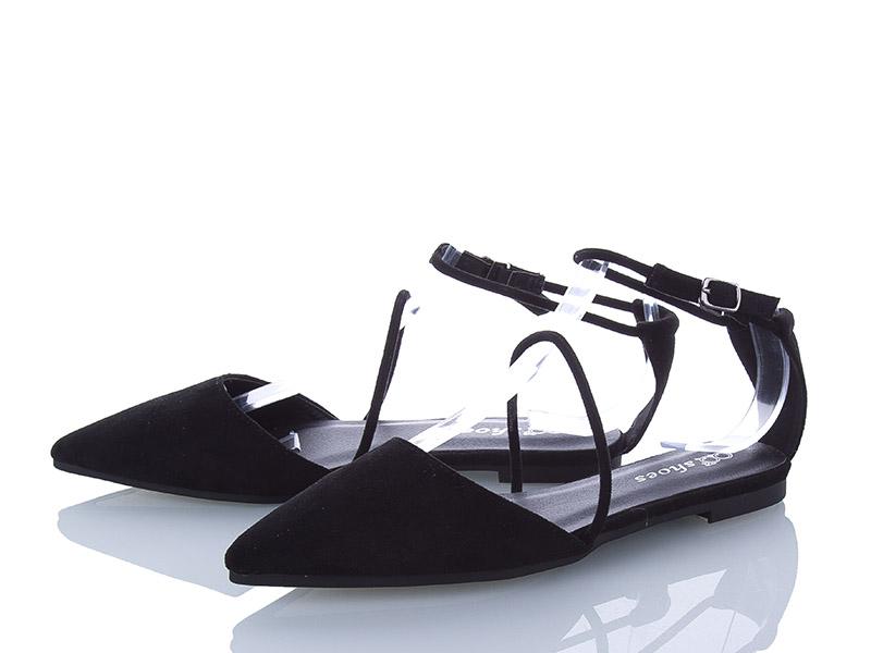 Туфли женские QQ Shoes (36-41) M1-1 уценка (лето)