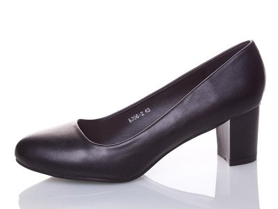 Туфли женские QQ Shoes (40-43) “уценка” KJ06-2 батал (деми)