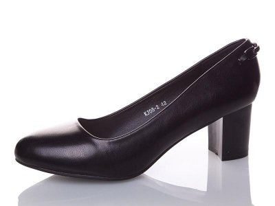 Туфли женские QQ Shoes (40-43) “уценка” KJ08-2 батал (деми)