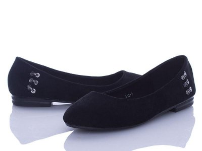 Балетки женские QQ Shoes (36-41) “уценка” 712-1 (деми)