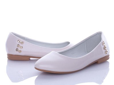 Балетки женские QQ Shoes (36-41) “уценка” 712-3 (деми)