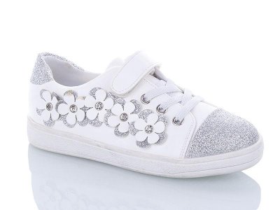 Кеды детские Yalike (30-37) 308-10 white (деми)